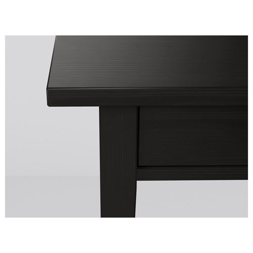 IKEA - HEMNES, bedside table, blackbrown, 46x35x70 cm