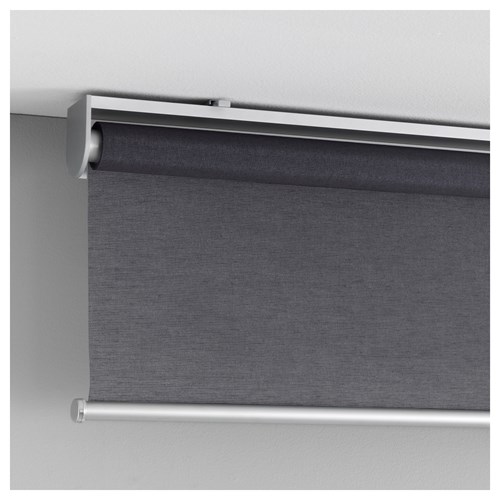 IKEA - SKOGSKLÖVER, roller blind, grey, 120x195 cm