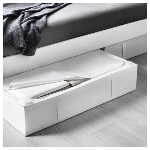 IKEA - SKUBB, closed storage box, white, 90x53x19 cm