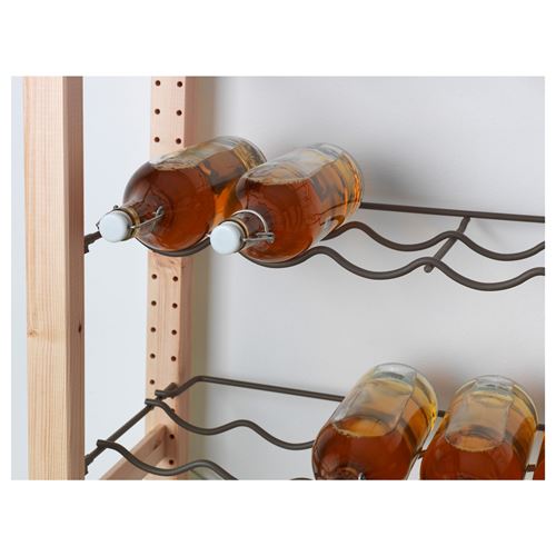 IKEA - IVAR, bottle rack, grey, 83x30 cm