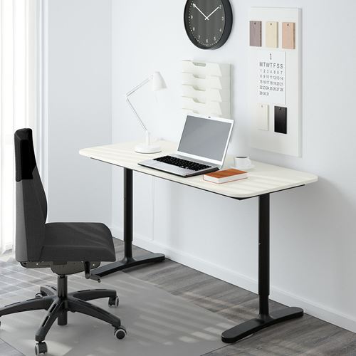 IKEA - BEKANT, desk table top, white, 140x60 cm