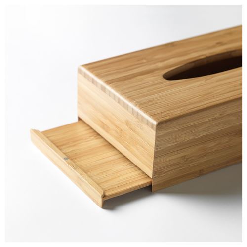 IKEA - BONDLIAN, box for tissues, bamboo, 26x14 cm