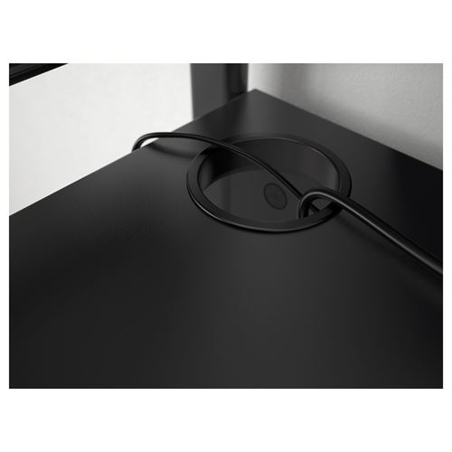 IKEA - FREDDE, gaming desk, black, 185x74 cm