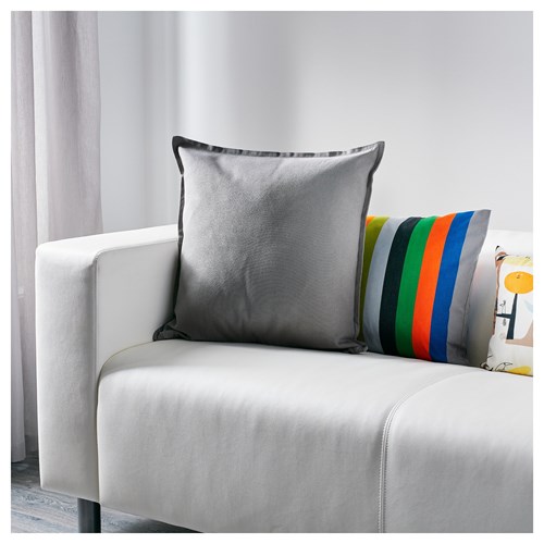 IKEA - GURLI, cushion cover, grey, 50x50 cm
