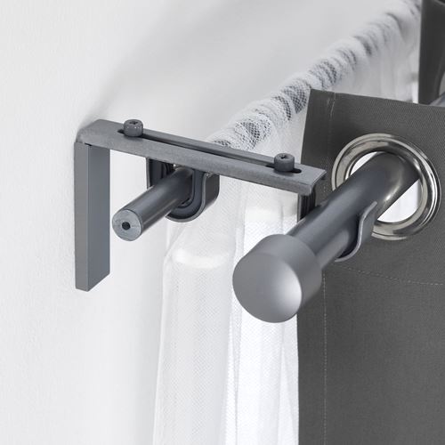 IKEA - BETYDLIG, perde çubuğu desteği, lame, 60 mm