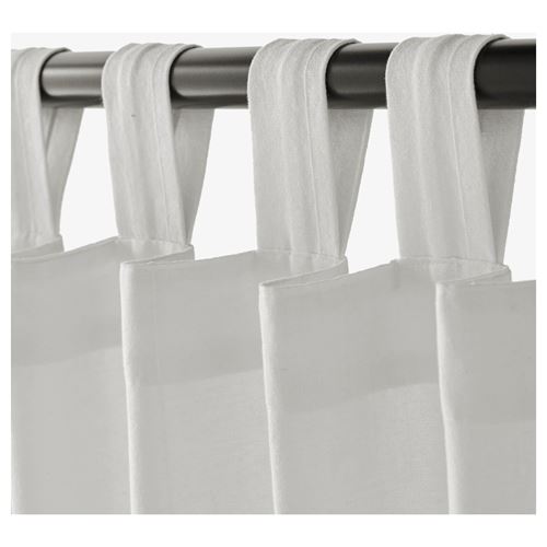 IKEA - LENDA, fon perde/2 kanat, natürel, 140x300 cm