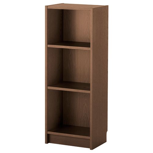 IKEA - BILLY, bookcase, brown ash veneer, 40x28x106 cm