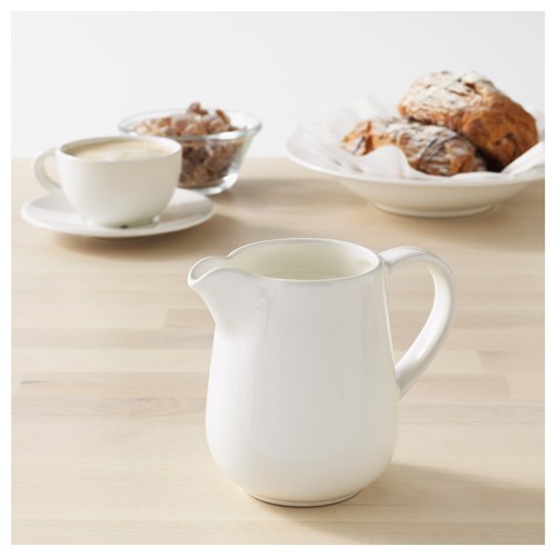 IKEA - VARDAGEN, sütlük, kırık beyaz, 39 cl