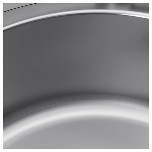 IKEA - BOHOLMEN/LILLVIKEN, single-bowl insert sink, stainless steel, 45x15 cm