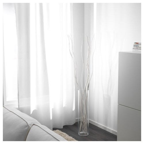 IKEA - TORKA, artificial flower, white, 150 cm