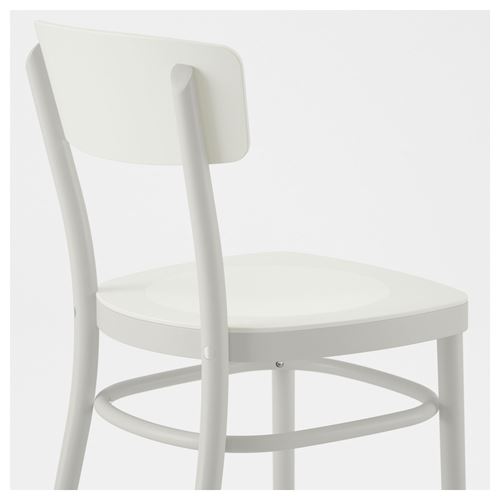 IKEA - IDOLF, wooden chair, white