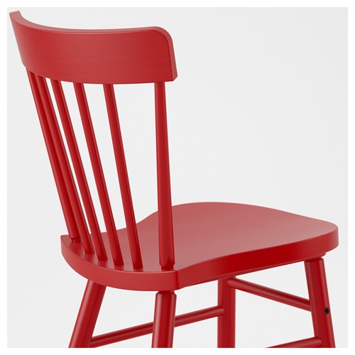 NORRARYD red wooden chair - 80273096 | IKEA