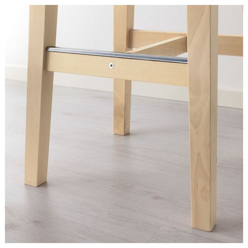IKEA - NILSOLLE, bar taburesi, huş, 74 cm