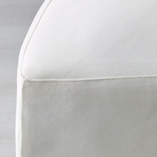 IKEA - HENRIKSDAL, yemek sandalyesi kılıfı, blekinge beyaz
