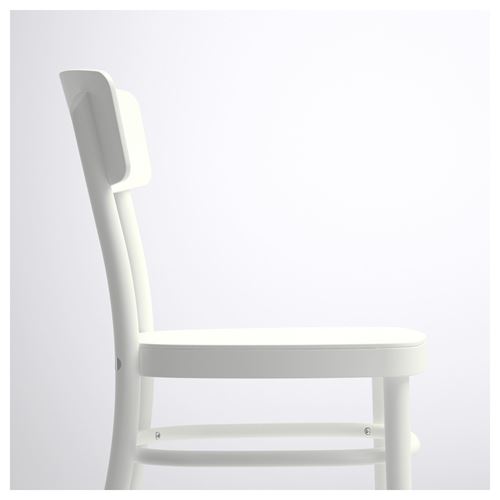 IKEA - IDOLF, wooden chair, white