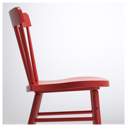 NORRARYD red wooden chair - 80273096 | IKEA