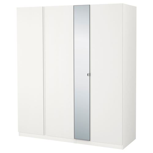 IKEA - PAX/VIKANES/VIKEDAL, PAX gardırop, beyaz, 175x60x201 cm