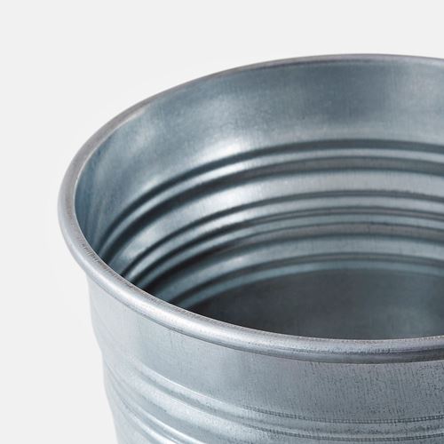 IKEA - SOCKER, çelik saksı, galvanizli, 12 cm