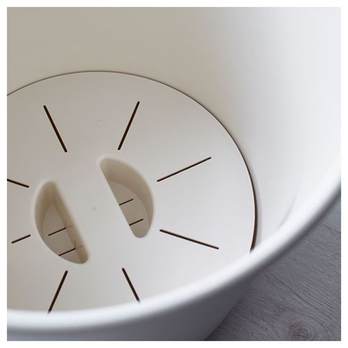 IKEA - IKEA PS FEJÖ, self-watering plant pot, white, 32 cm