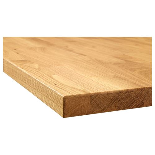 IKEA - KARLBY, worktop, oak veneer, 186x63,5x3,8 cm