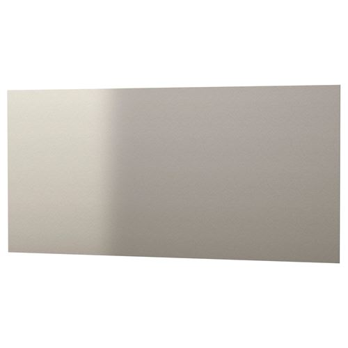 IKEA - LYSEKIL, two-sided wall panel, double sided brass-colour/stainless steel colour, 119,6x55 cm