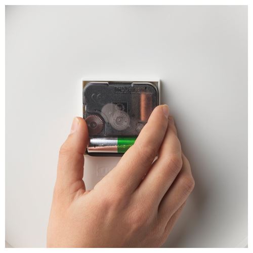 IKEA - SÖNDRUM, duvar saati, beyaz