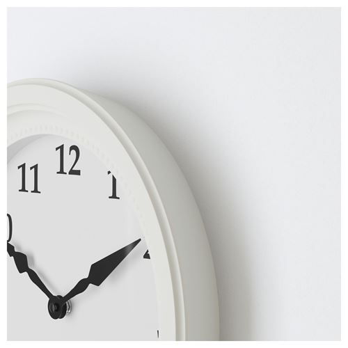 IKEA - SÖNDRUM, wall clock, white, 35 cm