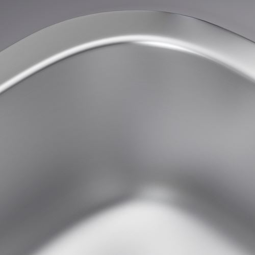 IKEA - FYNDIG/LILLVIKEN, single-bowl insert sink, stainless steel, 46x40 cm