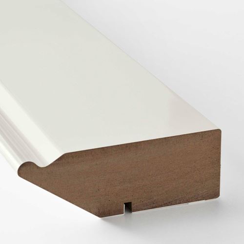 IKEA - FÖRBATTRA, decorative plinth for dishwasher, off white, 66x8 cm