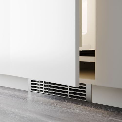 IKEA - METOD, ventilated plinth, stainless steel, 60 cm