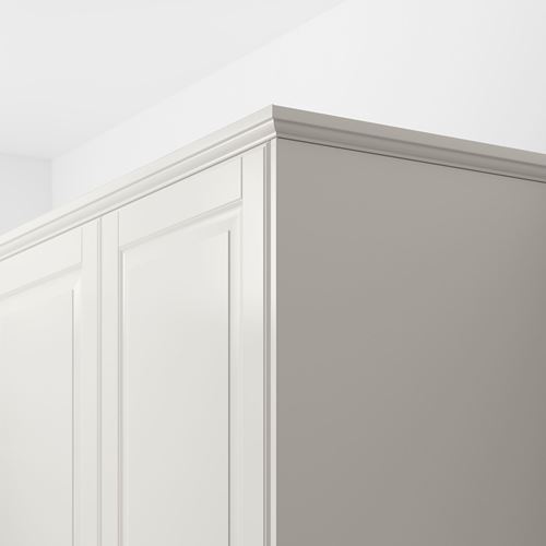 IKEA - BODBYN, decorative strip, off white, 221x6 cm