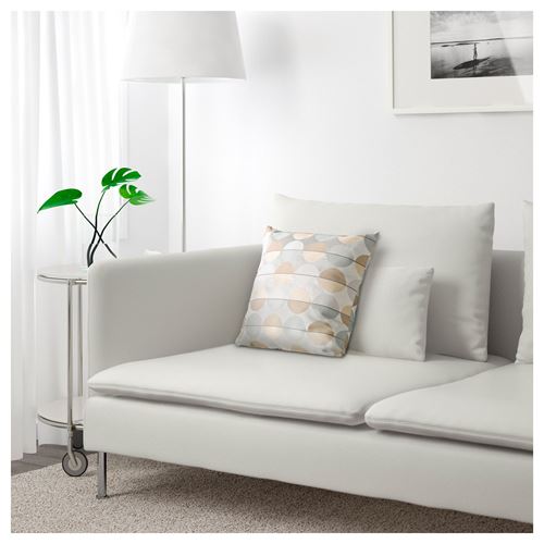 IKEA - SÖDERHAMN, 3'lü kanepe, finnsta beyaz