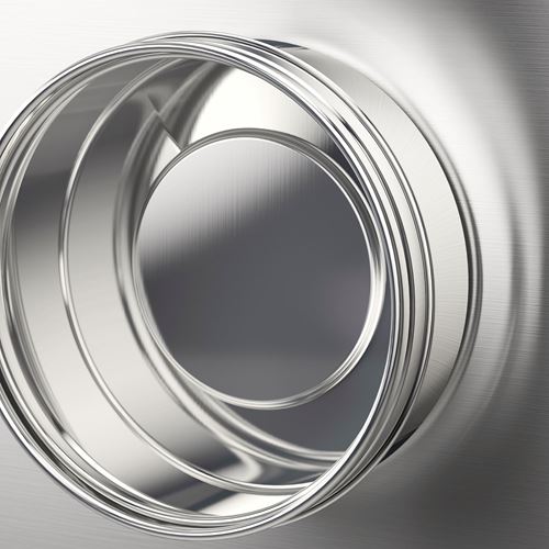 IKEA - GRUNDTAL, mıknatıslı kap, paslanmaz çelik, 10 cm