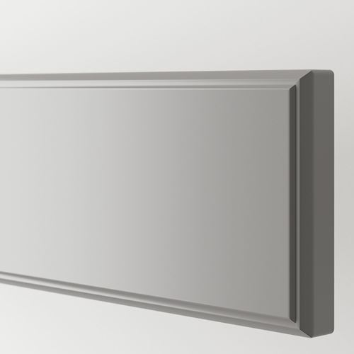 IKEA - BODBYN, drawer front, grey, 60x10 cm