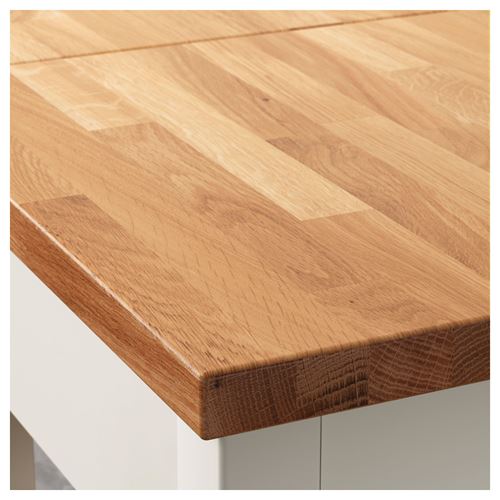 IKEA - STENSTORP, trolley, white/oak, 45x43x90 cm