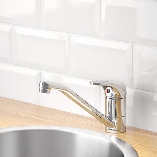 IKEA - SUNDSVIK, sink tap, chrome-plated, 15 cm