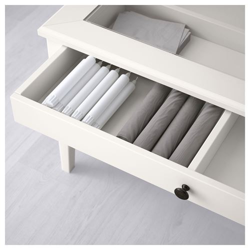 IKEA - LIATORP, orta sehpa, beyaz, 93x93 cm