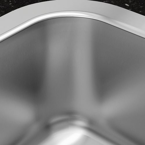 IKEA - BOHOLMEN, single-bowl insert sink, stainless steel, 47x30 cm