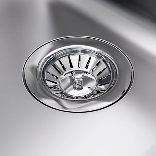 IKEA - BOHOLMEN, single-bowl insert sink, stainless steel, 47x30 cm