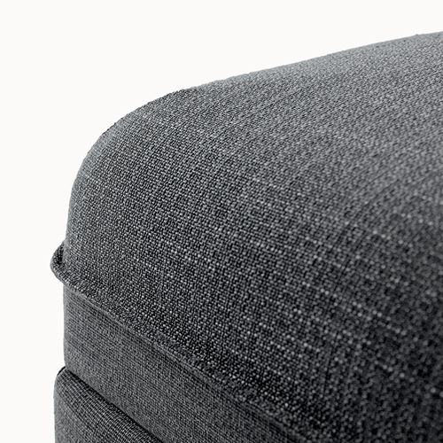 IKEA - VALLENTUNA, seating unit with bed, hillared dark grey