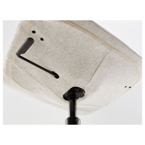 IKEA - LANGFJALL, çalışma sandalyesi, gunnared bej-siyah