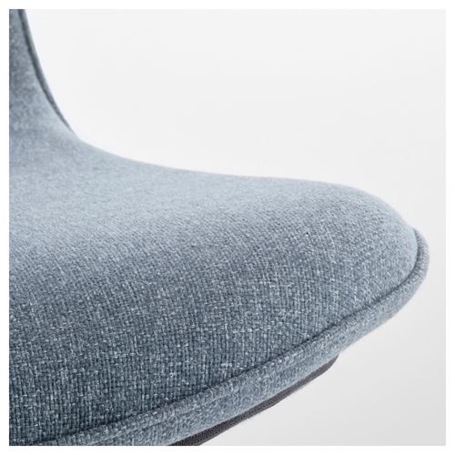 IKEA - LANGFJALL, çalışma sandalyesi, gunnared mavi-siyah