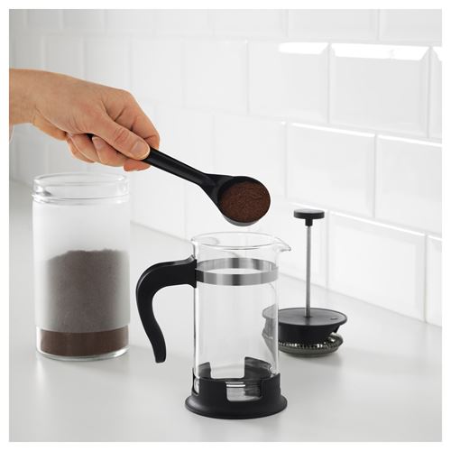 IKEA - UPPHETTA, french press, stainless steel/black, 0,4 l