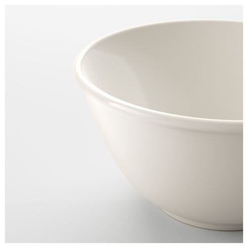 IKEA - VARDAGEN, seramik kase, kırık beyaz, 15 cm