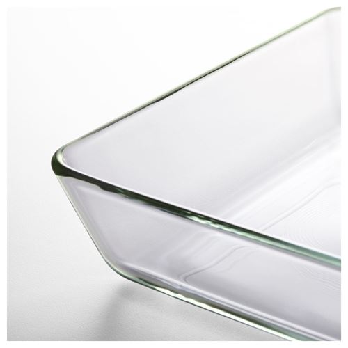 IKEA - MIXTUR, oven/serving dish, glass, 35x25 cm