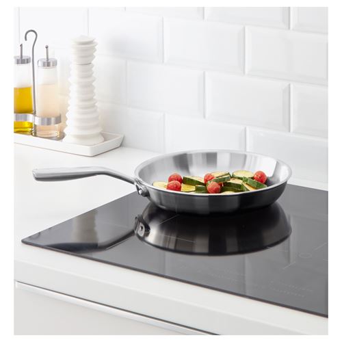 IKEA - SENSUELL, frying pan, stainless steel, 28 cm