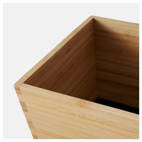 IKEA - VILDAPEL, bamboo plant pot, bamboo, 12 cm