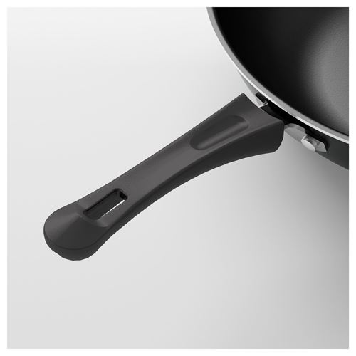 IKEA - TOLERANT, wok tava, siyah, 33 cm