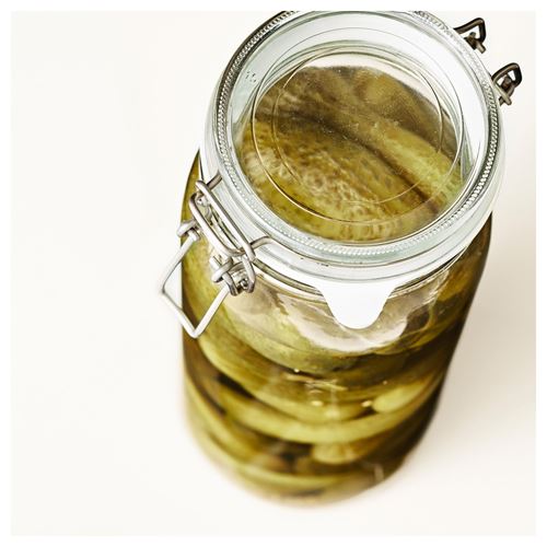 IKEA - KORKEN, glass jar with lid, glass, 2 l