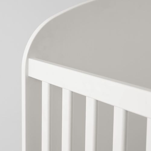 IKEA - GONATT, cot, white, 60x120 cm